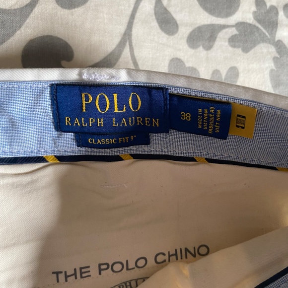 Polo Ralph Lauren White Shorts (Men, size 38, BNWT) - Picture 9 of 9